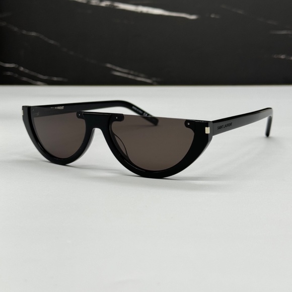 NEW  SAINT LAURENT BLACK WOMEN SUNGLASSES SL 563 001 SAINT LAURENT SL563 - Picture 4 of 13